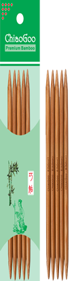 Чулочные бамбуковые спицы ChiaoGoo 13-15-20 см